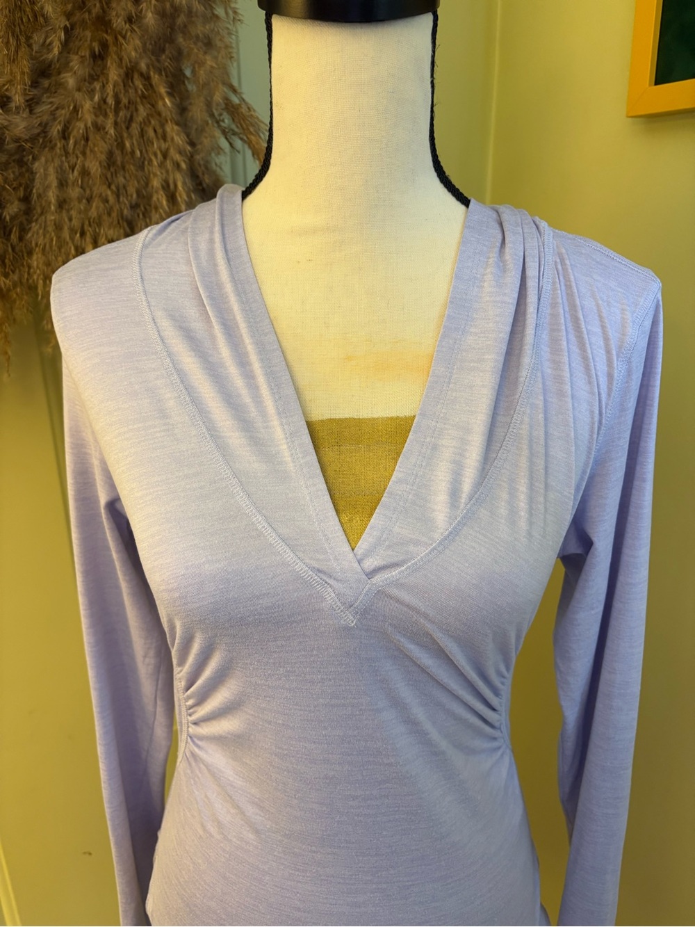 FP MOVEMENT Illuminate Layer in Frosty Violet size S